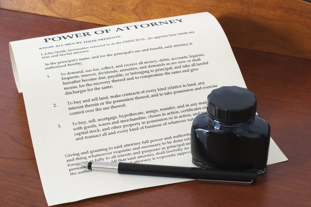 California Power of Attorney